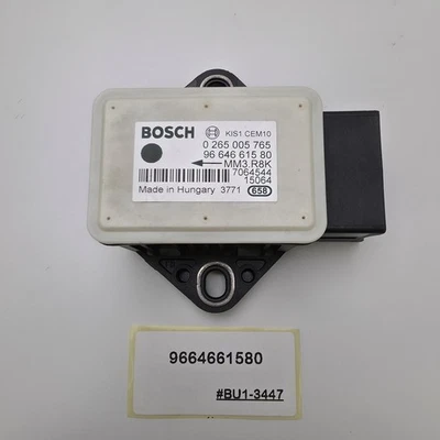 2009-2014 Peugeot 308 ESP Yaw Rate Speed Sensor 9664661580 - Image 1 of 4