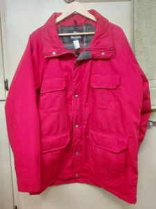 New ! $604 Retail Woolrich Men's Large Parka. Chiefs / 49ers  Red! - Picture 1 of 7