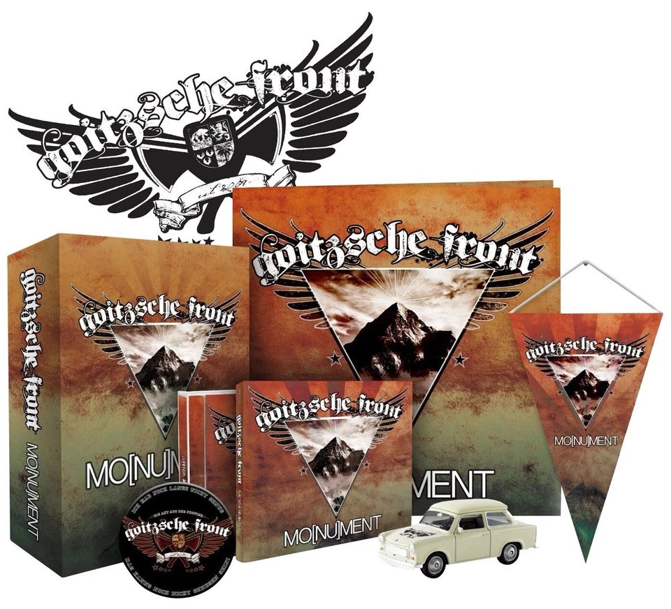 Goitzsche Front "MO[NU]MENT" (Ltd. Box) neu original verpackt Auto, Wimpel usw.  - Bild 1 von 4
