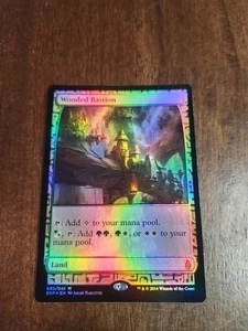🃏 Magic: The Gathering – Wooded Bastion (Foil) – Shadowmoor (2008) - Picture 1 of 2