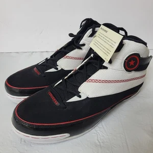Converse Size 14 Wade Slash Mid Basketball Shoes Black Red White Mens New 107964 - Picture 1 of 11