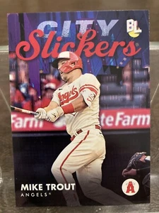 2023 Topps Big League Mike Trout City Slickers #CS-1 Angels - Picture 1 of 2