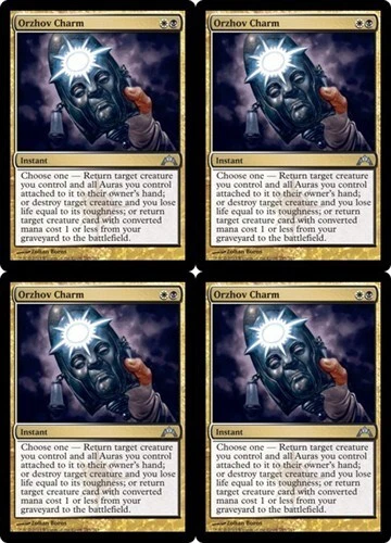 MTG - 4x ORZHOV CHARM - Gatecrash (U) - Image 1 of 1