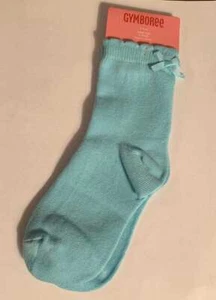 Gymboree Cupcake Cutie Light Blue Bow Socks Girls 3-4 Yrs New - Picture 1 of 1