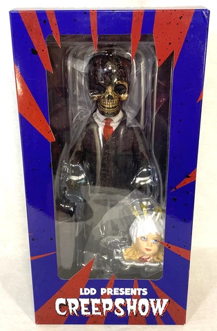 Mezco LDD Living Dead Dolls Presents CREEPSHOW Father's Day 10" Figure, BOX WEAR Cover