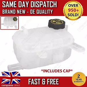 VAUXHALL MOKKA / MOKKA X 2012-2019 RADIATOR COOLANT EXPANSION HEADER TANK & CAP - Picture 1 of 8