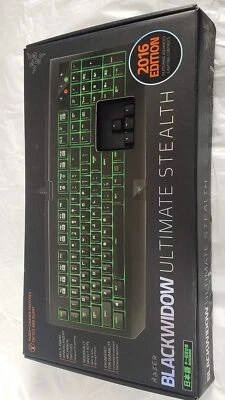 Razer BlackWidow Ultimate Stealth 2016 JP Gaming Keyboard RZ03-01702300-R3J1 - Image 1 of 2