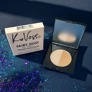 KVOSSNYC Fairy Dust Pressed Highlighter in Moonlight/Stardust 8 g 0.282 oz NIB - Picture 1 of 20