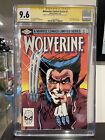 WOLVERINE LIMITED SERIES #1 CGC 9.6 SIGNED BY CHRIS CLAREMONT! 🔑 🔥