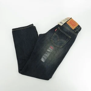 Levi's 514 Pierna Recta Niños Jeans Azules Cintura Ajustable 10R Nuevos $40 - Imagen 1 de 5