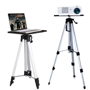 Projektor Beamer Stativ Tripod Ständer mit Platte 49-110cm Höhenverstellbar DHL - Bild 1 von 12