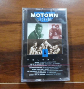 Motown Legends vol 3 cassette tape NEW SEALED Diana Ross Marvin Gaye Supremes - Picture 1 of 2