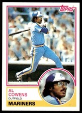 1983 Topps Al Cowens Seattle Mariners #763