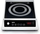 Large Commercial Induction Cooktop 1800W Portable Countertop Burner For Pro Chef
