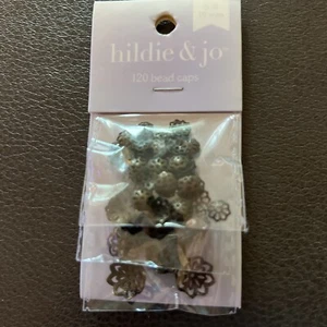 120pcs Bead Caps 6 to 6mm Jewelry Craft Metal Hildie & Jo - Picture 1 of 4
