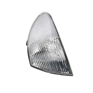 Front Left Indicator Turn Signal Light White Lens For BMW 3-series E46 1998-2001 - Imagen 1 de 7