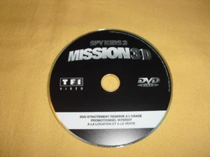 Spy Kids 3 : Mission 3D DVD PROMOTIONNEL (Video-club) Antonio Banderas - Picture 1 of 1