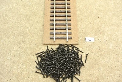 Gleis Schrauben V4, 1,4x12mm, für H0 Peco, Piko, Roco, Tillig etc. 100-500St
