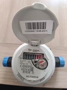 compteur d eau dn15. 20/27 (3/4) longueur 170 - Imagen 1 de 2