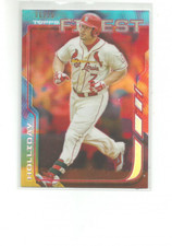 2014 FINEST RED REFRACTORS #86 MATT HOLLIDAY  06/25