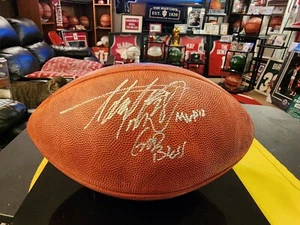 Adrian Peterson Signed NFL DUKE FOOTBALL AUTO AUTOGRAPH JSA VIKINGS OKLAHOMA - Picture 1 of 10