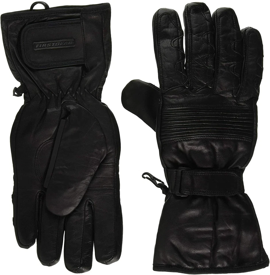 FIRSTGEAR Guantes térmicos de motociclista de cuero Thinsulate Aqrotex Foto 1 de 1