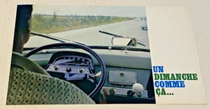Brochure de vente CITROEN AMI 6 Un Dimanche comme ça.. - Avril 1966 - Bel Etat. - Foto 1 di 3