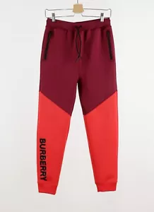 Boy's Burberry Polyester Burgundy With Red Sports Pants 14 Years or Women’s S - Picture 1 of 14