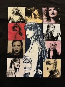 Official Taylor Swift The Eras Tour Dates 2-Sides Shirt Sz Small Concert Merch - Picture 1 of 8