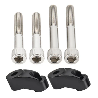 Sportster Dyna Glide Front Turn Signal Relocation for Harley FXR 39/49mm Fork - Image 1 of 4