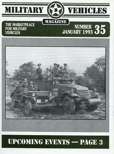 Military Vehicles Magazine January 1993 Issue 35 New York's Tank Museum - Imagen 1 de 2