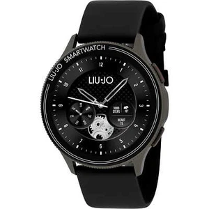 Smartwatch Homme LIU JO LUXURY VOICE SWLJ073 Silicone noir Touchscreen - Photo 1 sur 1