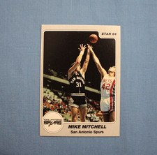 1983-84 Star Mike Mitchell #247 San Antonio Spurs nm-mt+