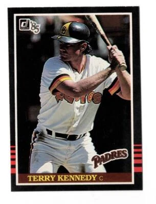 1985 Donruss Terry Kennedy San Diego Padres #429 Excellent - Image 1 of 2