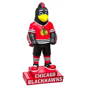 Chicago Blackhawks Interior/Exterior 12" Jardín Estatua Equipo Mascota Fan Figura - Imagen 1 de 1