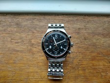 VINTAGE SWATCH WATCH CHRONOGRAPH TACHYMETER