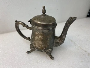 ORNATE Silver Plated CREAMER - Picture 1 of 4