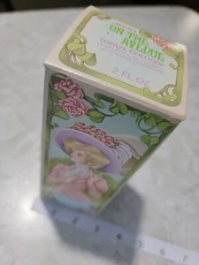 Vintage 70s Avon ON THE AVENUE Topaz Cologne 2 oz Decanter In Original Box - Picture 1 of 18