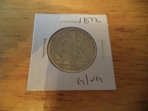1872 HALF DOLLAR - Bild 1 von 2