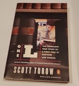 One L The Turbulent True Story Of A First Year At Harvard Scott Turow Paperback - Picture 1 of 4