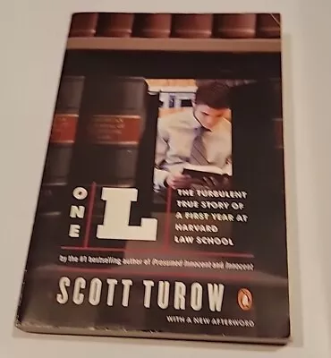 One L The Turbulent True Story Of A First Year At Harvard Scott Turow Paperback - Image 1 of 4