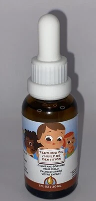Teething Oil - 100% Natural Relief for Babies - Chamomile, Sunflower, Peppermint - Image 1 of 4