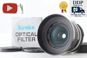 con capucha HN-2 [Casi COMO NUEVO] Nikon Ai Nikkor 28 mm f/3,5 lente gran... - Imagen 1 de 14