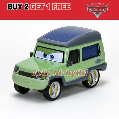 Mattel Disney Pixar Cars 2 Miles Axlerod 1:55 Diecast Car Toy Vehicle, NEW Loose - Image 1 of 4