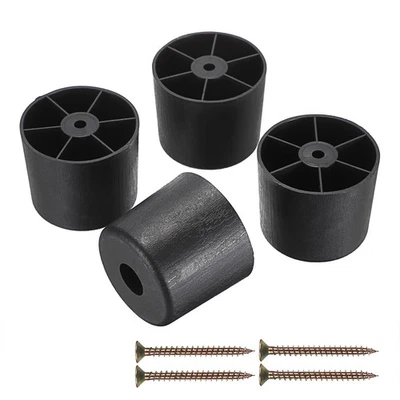 OwnMy 4PCS 2 Inch Plastic Furniture Legs Screw-in Plastic Sofa Legs Couch Leg... - Image 1 of 4