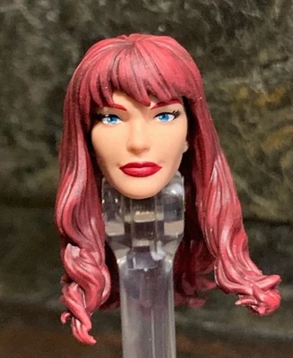 Marvel Legends Мэри Джейн Уотсон женская голова Hasbro 1:12 Spider-Man - Изображение 1 из 2