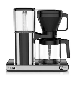 Open Box Used-Gevi Coffee Maker With Warmer, Silver/black Model GECMA068-U - Picture 1 of 3