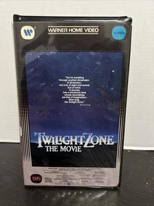 Vintage 1983 Twilight Zone: The Movie VHS Video Clamshell Cassette Tape - Picture 1 of 20