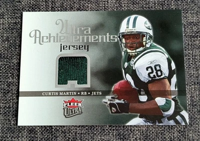 Curtis Martin 2006 Fleer Ultra Achievements Jersey #UA-CM - Image 1 of 2