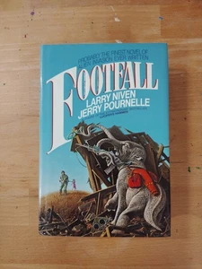 Footfall - by Jerry Pournelle and Larry Niven - 1985 - Del Rey - 1st Ed - (H0925 - Bild 1 von 8